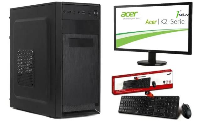 OFFICE PC 7-սերնդի համակարգիչ Core i3 7100 / H110 / DDR4 8Gb RAM / SSD 240Gb + Մոնիտոր 20 դյույմ Acer