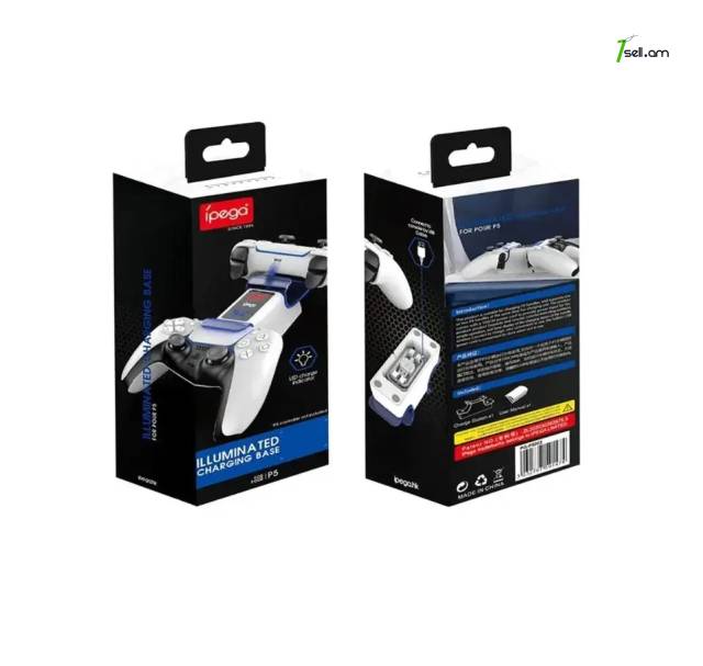 Зарядная станция для sony playstation 5 dualsense ipega pg-p5003