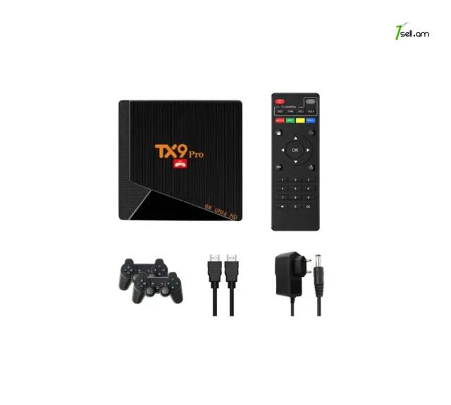 ТВ-приставка с ретро-играми TX9 Pro 4K Smart TV * SMARTBOX *