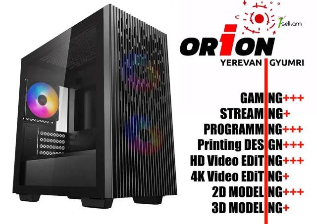 GAMING PC Core i5 11400F / B560 / DDR4 32Gb RAM / RTX 4060 8Gb / M.2 NVMe 1Tb SSD / Երաշխիքով