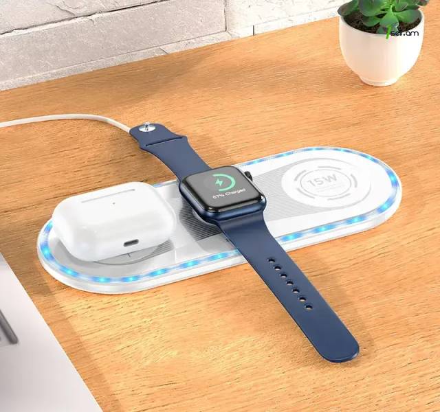 Беспроводное быстрое зарядное устройство BOROFONE BQ14 3 в 1 22,5 Вт * SMARTBOX *