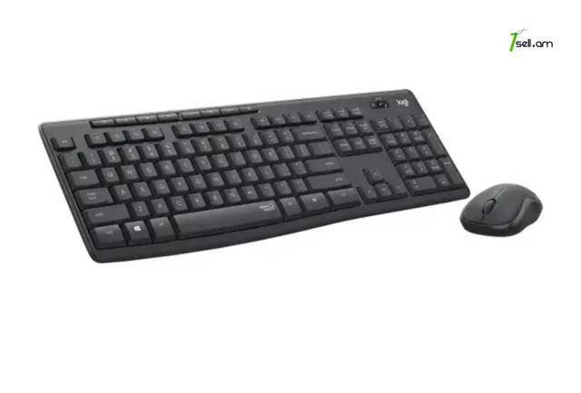 Беспроводная клавиатура с мышкой LOGITECH MK295 SILENT WIRELESS COMBO