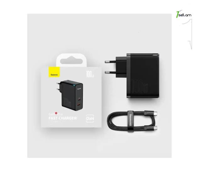 Сетевое зарядное устройство Baseus GaN5 Pro 100W Fast Charger