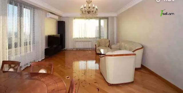 4 սենյականոց բնակարան նորակառույց շենքում Արամի փողոցում, 121 ք.մ., 2 սանհանգույց, բարձր առաստաղներ
