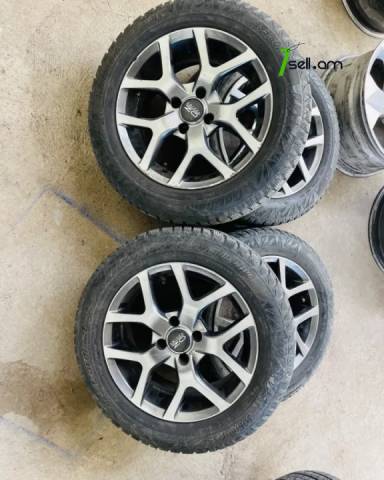GGG.R15 4x100 4հատ անվահեծ opel, tida, lada