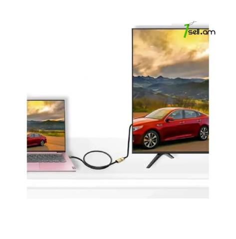 8k Moshou HDMI-удлинитель 3m Gold 8K-60Hz, 4K-120Hz Premium кабель cable Папа-мама պապա-մամա