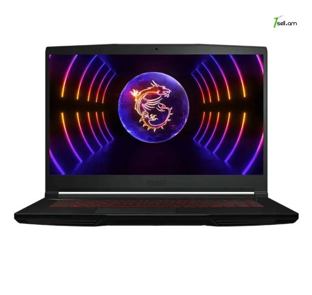 Խաղային նոութբուք MSI GF63 Core i5 11400H RTX 3050 4GB 15,6" 144Hz RAM 8GB DDR SSD 512GB notebook ноутбук