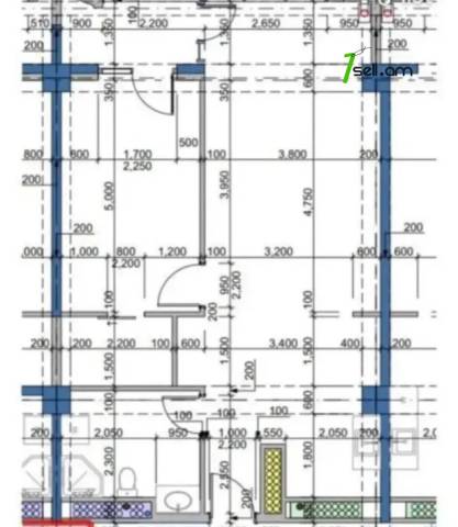 2 սենյականոց բնակարան նորակառույց շենքում Կոմիտասի պողոտայում, 68 քմ, նախավերջին հարկ