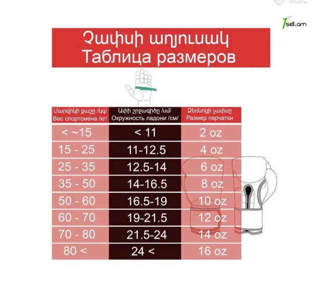 Բռնցքամարտի ձեռնոց - LEONE Կոդ-10330 / Боксерская перчатка - LEONE