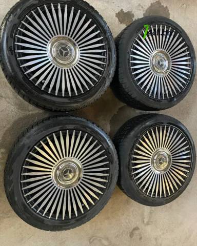 GGG. Maybach R19 5x112 Լեն ու Նեղ 4հատ նորի պես Անիվներ անվահեծերով, անվադողեր, 275/40 R19 90%