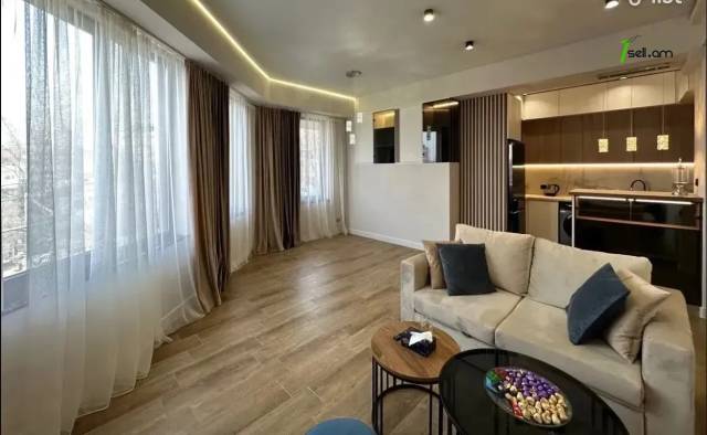 2 սենյականոց բնակարան նորակառույց շենքում Բաղյան փողոցում, 55 ք.մ., 2/8 հարկ, բարձր առաստաղներ