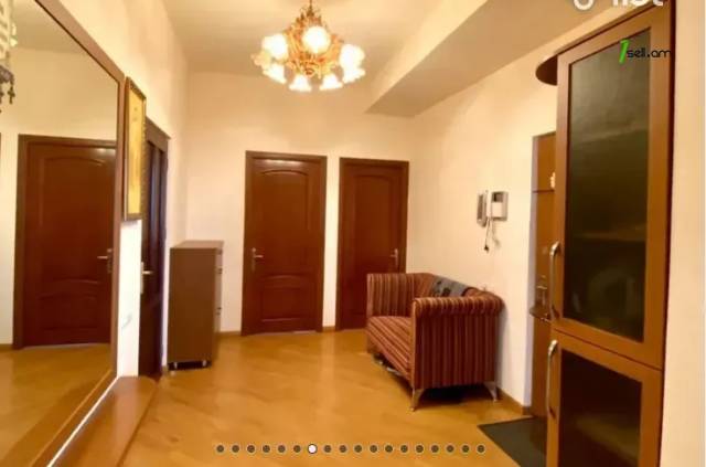 3 սենյականոց բնակարան նորակառույց շենքում Կոմիտասի պողոտայում, 122 ք.մ., 5/7 հարկ, բարձր առաստաղներ