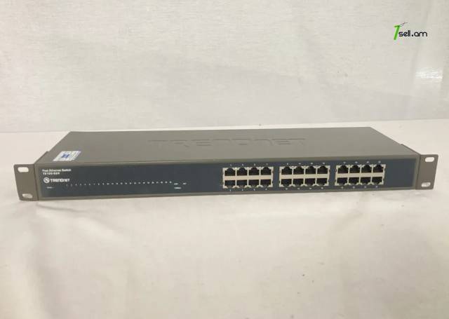 24-Port Ethernet Switch TE100-S24 сетевые коммутатор սվիչ