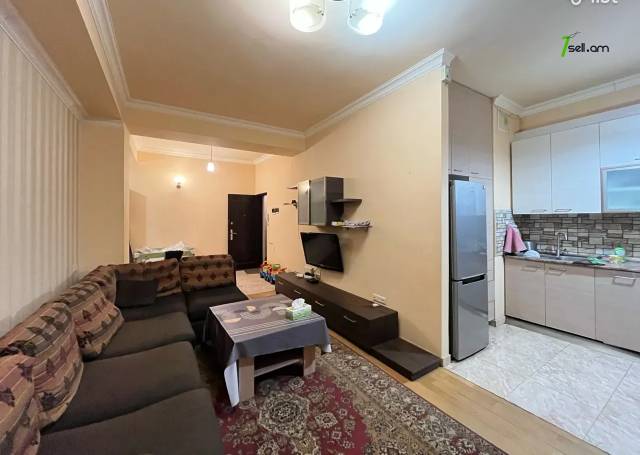 2 սենյականոց բնակարան նորակառույց շենքում Լենինգրադյան փողոցում, 59 ք.մ., բարձր առաստաղներ, 4/6 հարկ