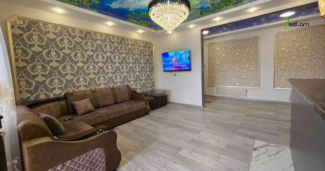 3 սենյականոց բնակարան նորակառույց շենքում Վարդանանց փողոցում, 100 քմ, նախավերջին հարկ, 2 սանհանգույց