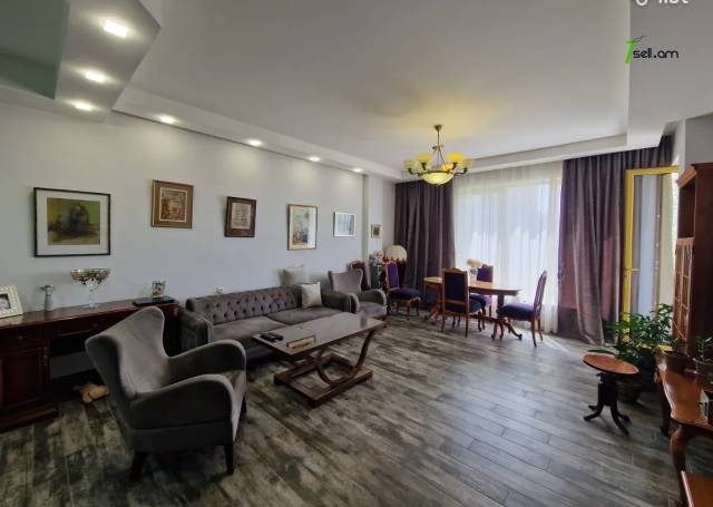 3 սենյականոց բնակարան նորակառույց շենքում Բագրևանդի փողոցում, 89 քմ, 2/4 հարկ, բարձր առաստաղներ