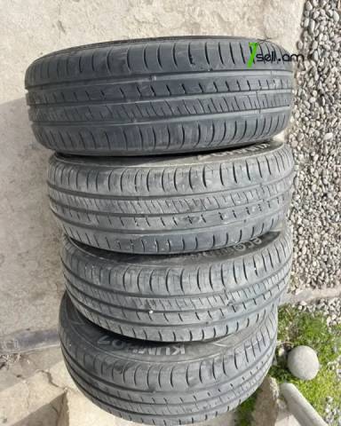 GGG. Khumo 4հատ 95% Ամառային անվադողեր, 185/65 R15