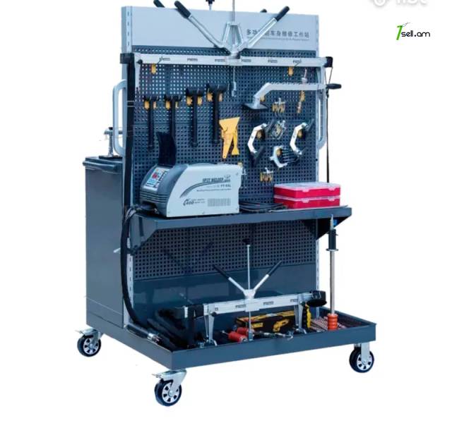 EX-9038 станция ремонта алюминиевого кузова автомобиля