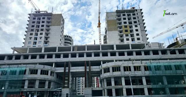 2 սենյականոց բնակարան նորակառույց շենքում, Բնակելի համալիր Բյուրեղ, 60 քմ, 6/18 հարկ