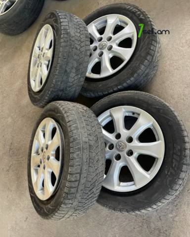 GGG.R16 4հատ 50-60% Անիվներ անվահեծերով, համասեզոնային անվադողեր, 215/60 R16