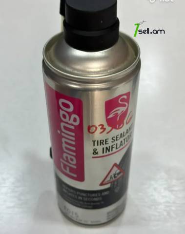 Անվադողի անցքը փակող հեղուկ FLAMINGO 450մլ