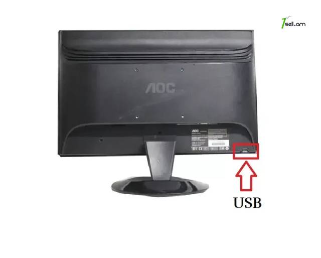 19" մոնիտոր AOC 936SWA монитор monitor էկրան LCD 1366x768 VGA USB2.0