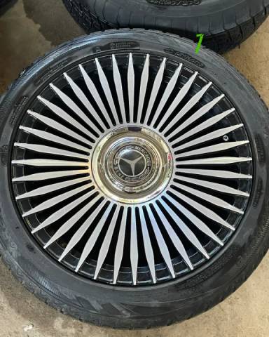 GGG. Maybach R19 5x112 Լեն ու Նեղ 4հատ նորի պես Անիվներ անվահեծերով, անվադողեր, 275/40 R19 90%