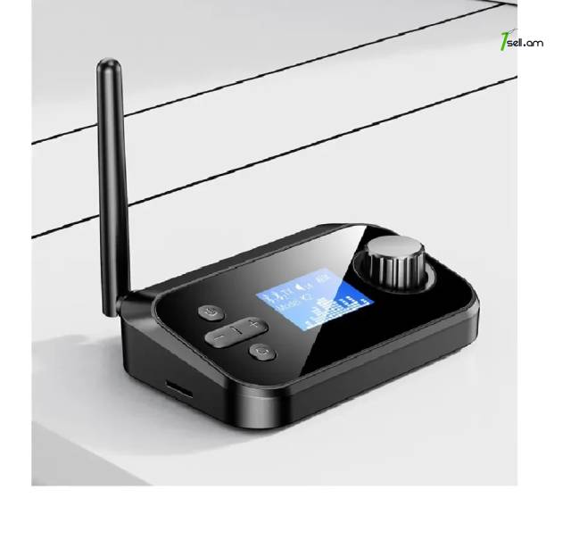 6 in1 C41S Bluetooth 5.1 Audio Transmitter Receiver RCA 3.5mm AUX Stereo Wireless Adapter PC TV ընդունիչ
