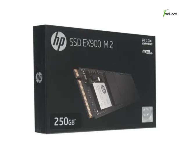 M2 SSD 250GB HP EX900 NVMe speed 2000M/s / - 1000Mb/s - Original 100%