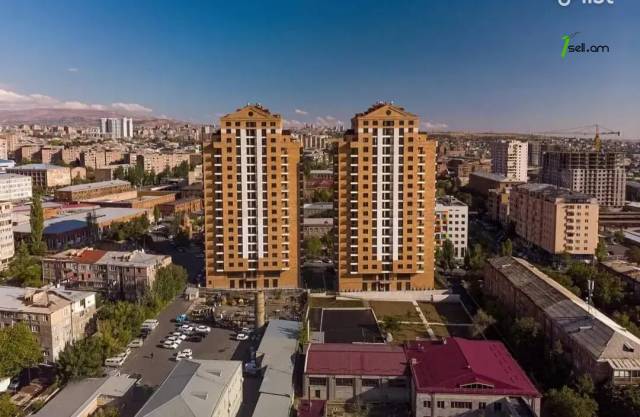 2 սենյականոց բնակարան նորակառույց շենքում, Ներսիսյան փողոցի փակուղի, 64 քմ, 16/18 հարկ