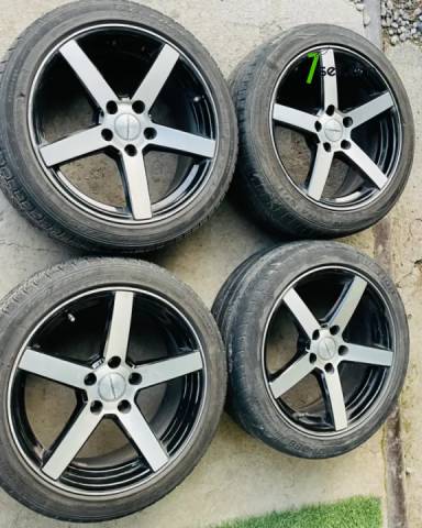 GGG. Vossen R17 5x114.3 4հատ Անիվներ անվահեծերով, համասեզոնային անվադողեր, 215/45 R17
