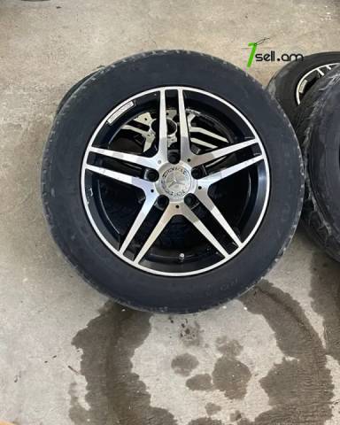 GGG. AMG R16 Անիվներ անվահեծերով, համասեզոնային անվադողեր, 215/55 R16