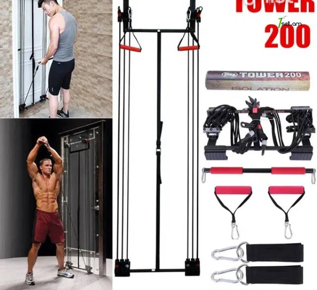 Քրոսովեր մարզասարք - Կոդ-10286 / Тренажер Tower 200 Door Body Full Gym Fitness Power Explosion