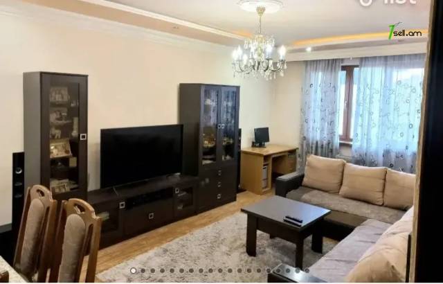 3 սենյականոց բնակարան նորակառույց շենքում Լենինգրադյան փողոցում, 85 ք.մ., եվրովերանորոգված