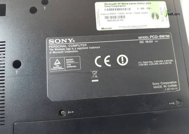 SONY PCG-8W1M Նոութբուք notebook ноутбук պահեստամաս