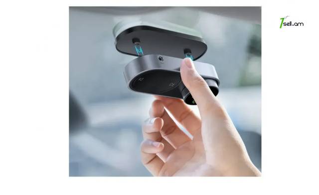 BaseUS ԱՐԵՎԱՅԻՆ ԱՆԼԱՐ նվագարկիչ Solar Car Wireless MP3 Player Солнечный автомобильный беспроводной плеер