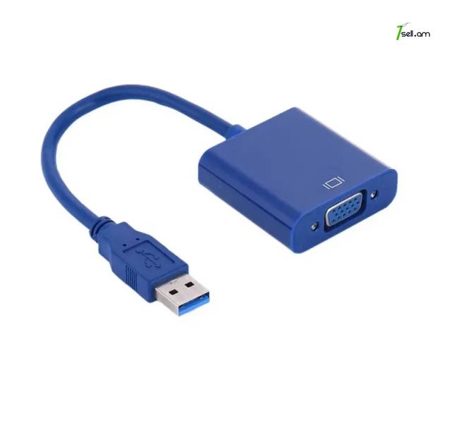 USB 3.0 to VGA Adapter External Video Card Ադապտոր Адаптер