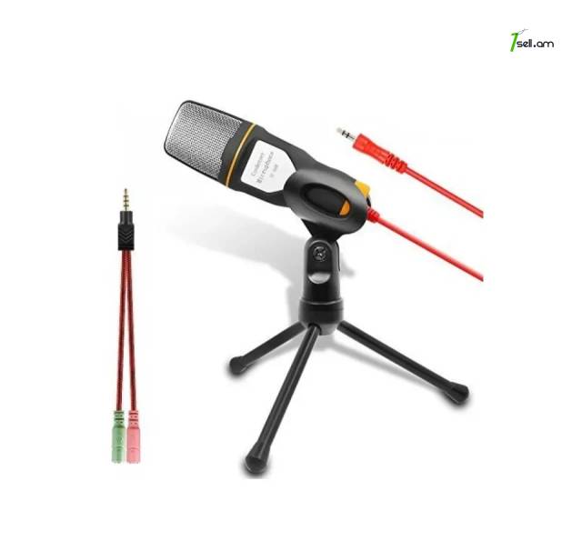 Microphone Fio Condensador Sf-666 միկրոֆոն պրոֆեսիոնալ bloker YouTube TikTok Facebook online, դասավանդում