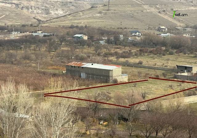 Գյուղատնտեսական հողատարածք 2-րդ փողոցում Արզնիում, 3000 քմ