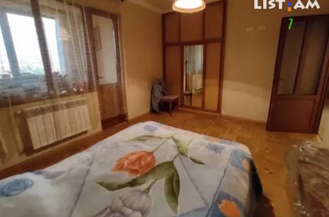 3 սենյականոց բնակարան նորակառույց շենքում Հալաբյան փողոցում, 87 ք.մ., բարձր առաստաղներ, 9/12 հարկ