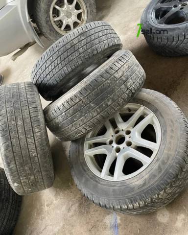 GGG. BMW R17 x5 banntaj անվահեծ ու անվադողեր, 235/65 R17