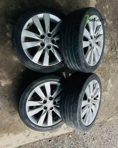 GGG.R17 4hat Banntaaj ak 5x114.3 Kia, Mazda, Hyundai, Nissan