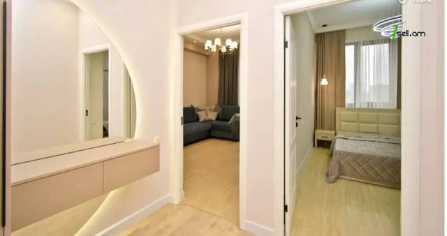 2 սենյականոց բնակարան նորակառույց շենքում Սասնա Ծռերի փողոցում, 40 քմ, 12/14 հարկ, բարձր առաստաղներ