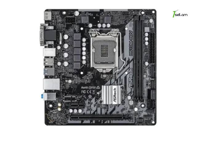 MB ASRock H510M-HDV Matherboard Материнская плата Մայրսալիկ Պլատա mainboard materinka LGA1200