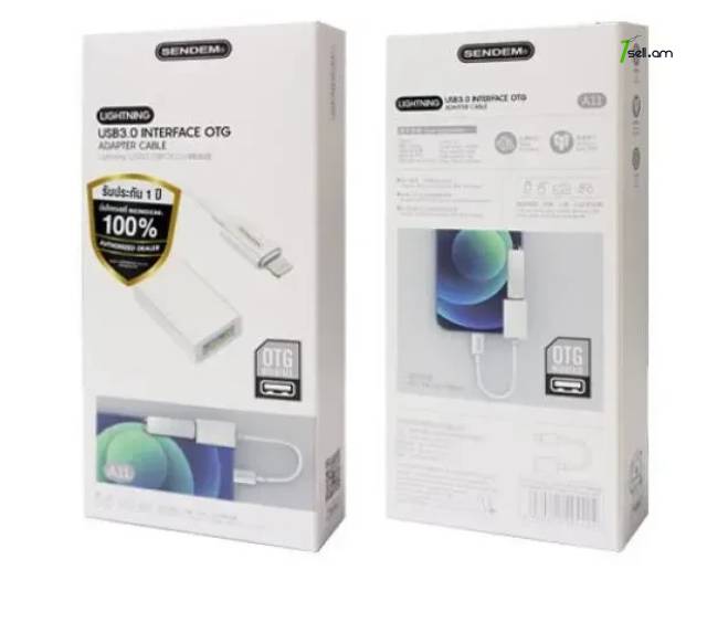 Adapter Lightning to USB3.0 OTG для IPhone мыши клавиатуры и зарядки Адаптер