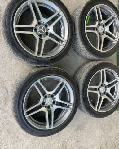 GGG. AMG R18 4 հատ Անիվներ անվահեծերով, համասեզոնային անվադողեր, 245/45 R18