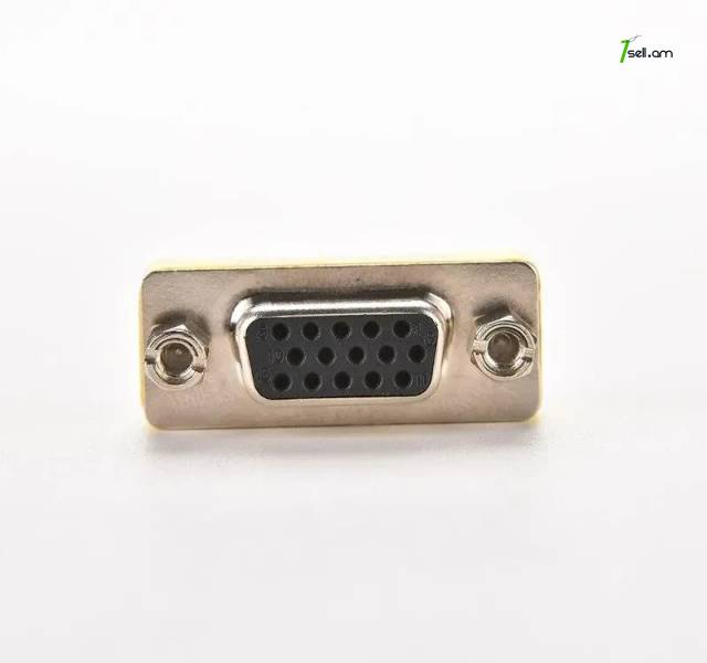 Female Female 15pin Adapter VGA ադապտեր Converter Переходник VGA мама