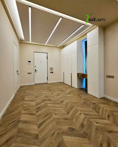 2 սենյականոց բնակարան նորակառույց շենքում Պարոնյանի փողոցում, 89 ք.մ., բարձր առաստաղներ, 8/14 հարկ