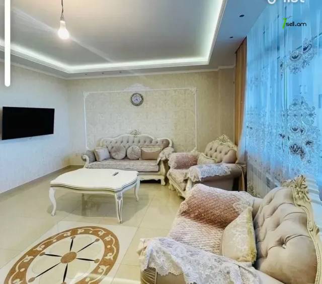 3 սենյականոց բնակարան նորակառույց շենքում Ռոստոմի փողոցում, 130 քմ, 5/10 հարկ, 2 սանհանգույց