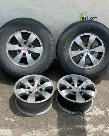 GGG.R16 6ծակ Mitshubishi Անիվներ անվահեծերով անվադողեր, 265/70 R16